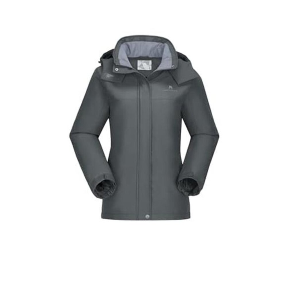 Women's Ski Jacket Winter Snow Coat Warm Fleece Waterproof
